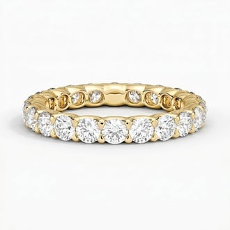 Low Profile Round Eternity Diamond Ring (2 ct. tw.)