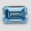 1.50 Ct. Fancy Vivid Blue Emerald Lab Grown Diamond