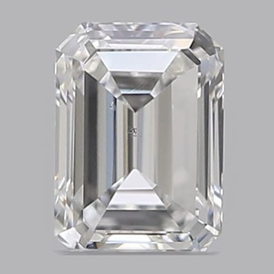 Emerald diamond — real photo