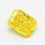 1.01 Ct. Fancy Vivid Yellow Radiant Lab Grown Diamond