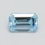 0.73 Ct. Fancy Intense Blue Emerald Lab Grown Diamond