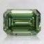 2.03 Ct. Fancy Vivid Pacific Green Emerald Lab Grown Diamond