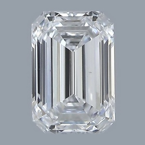 Emerald diamond — real photo