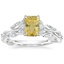 18K White Gold Secret Garden Diamond Ring (1/2 ct. tw.), smalltop view