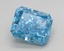 3.32 Ct. Fancy Vivid Blue Radiant Lab Grown Diamond