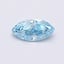 0.30 Ct. Fancy Vivid  Blue Marquise Lab Grown Diamond