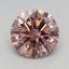 1.05 Ct. Fancy Intense Pink Round Lab Grown Diamond