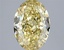 3.59 Ct. Fancy Intense  Yellow Oval Lab Grown Diamond