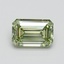 1.03 Ct. Fancy Intense Green Emerald Lab Grown Diamond