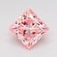 1.03 Ct. Fancy Intense Pink Princess Lab Grown Diamond
