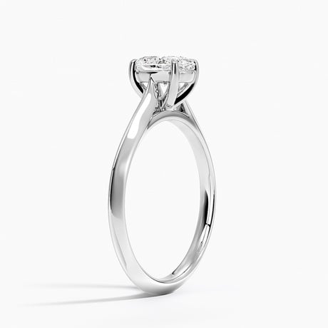 Piper Knife Edge Solitaire Ring