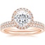 14KR Moissanite Waverly Diamond Bridal Set (2/3 ct. tw.), smalltop view