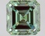 2.07 Ct. Fancy Vivid Green Asscher Lab Grown Diamond