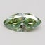 1.12 Ct. Fancy Vivid Green Marquise Lab Grown Diamond