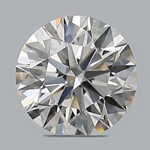 Round diamond — real photo