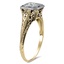 The Murray Ring, smalltop view on a hand