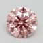 1.98 Ct. Fancy Intense Pink Round Lab Grown Diamond