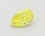 1.08 Ct. Fancy Vivid  Yellow Pear Lab Grown Diamond