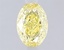1.10 Ct. Fancy Intense  Yellow Oval Lab Grown Diamond