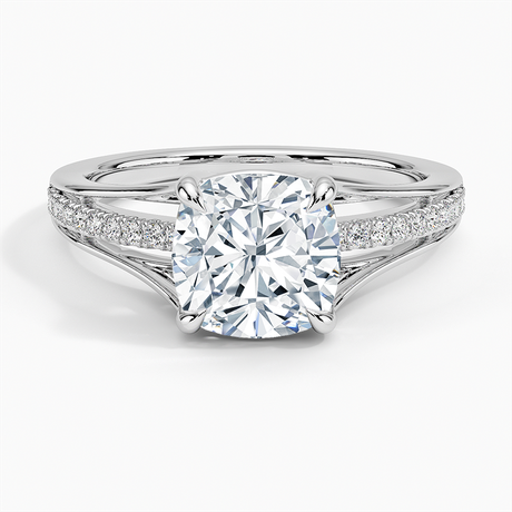 Tressa Split Shank Diamond Ring - Brilliant Earth