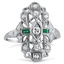 Art Nouveau Diamond Vintage Ring
