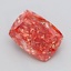 2.52 Ct. Fancy Vivid  Pink Cushion Lab Grown Diamond