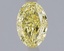 1.04 Ct. Fancy Intense  Yellow Oval Lab Grown Diamond