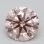 2.50 Ct. Fancy Intense Pink Round Lab Grown Diamond