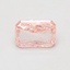0.52 Ct. Fancy Vivid Pink Radiant Lab Grown Diamond