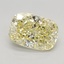 1.56 Ct. Fancy Yellow Cushion Lab Grown Diamond