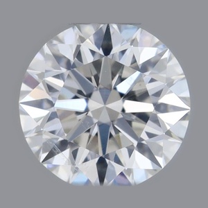 Round diamond — real photo