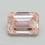 1.36 Ct. Fancy Intense Pink Emerald Lab Grown Diamond