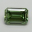 2.03 Ct. Fancy Vivid Pacific Green Emerald Lab Grown Diamond