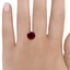 10.1mm Round Lab Grown Ruby, smalladditional view 1