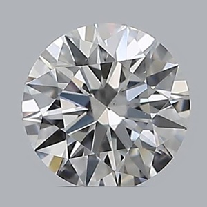 Round diamond — real photo
