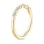 18K Yellow Gold Versailles One-Quarter Coverage Diamond Ring (1/5 ct. tw.), smallside view