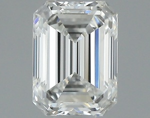 Emerald diamond — real photo