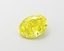 1.02 Ct. Fancy Vivid  Yellow Oval Lab Grown Diamond