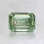 0.72 Ct. Fancy Vivid Pacific Green Emerald Lab Grown Diamond