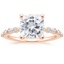 14K Rose Gold Marseille Half Coverage Diamond Ring (1/4 ct. tw.), smalltop view