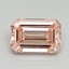 1.52 Ct. Fancy Intense Pink Emerald Lab Grown Diamond