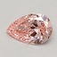 0.57 Ct. Fancy Vivid Pink Pear Lab Grown Diamond