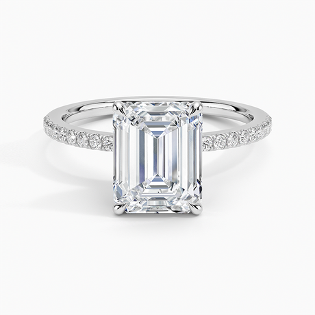 Luxe Petal Diamond Ring