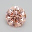 1.70 Ct. Fancy Intense Pink Round Lab Grown Diamond