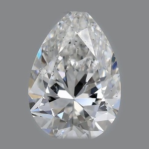 Pear diamond — real photo