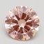 2.25 Ct. Fancy Intense Pink Round Lab Grown Diamond