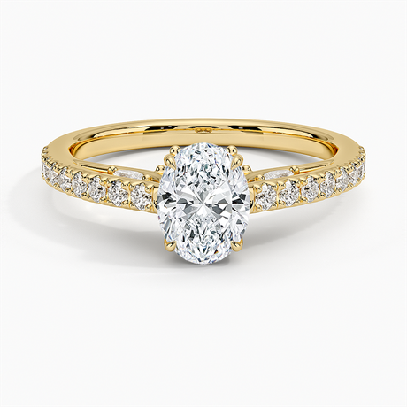 Secret Garden Adorned Gallery Diamond Ring (1/2 ct. tw.)