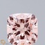3.05 Ct. Fancy Vivid Pink Cushion Lab Grown Diamond