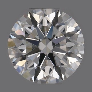 Round diamond — real photo