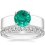 18K White Gold Alden Diamond Ring with Sienna Diamond Ring (1/2 ct. tw.)